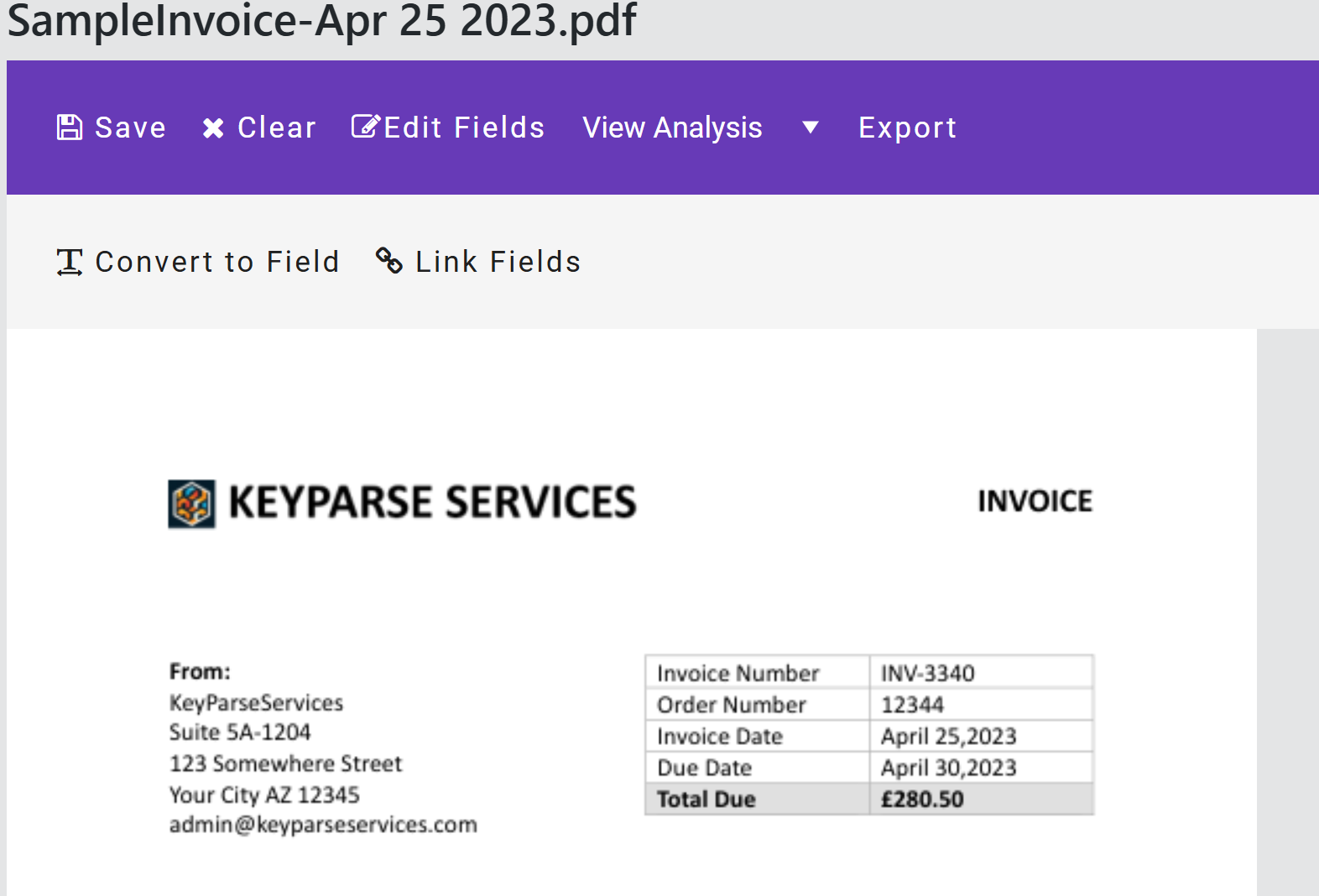 KeyParse.AI Uploaded file contents